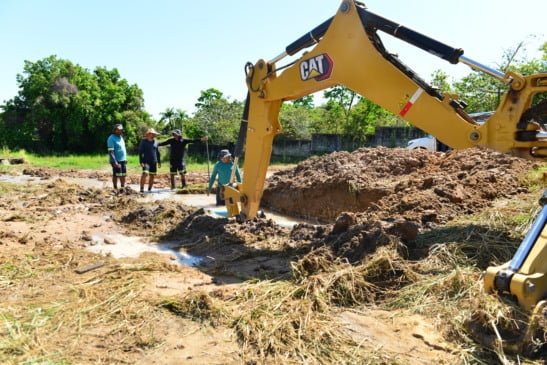 O serviço será realizado após o rompimento da rede adutora de 200 mm na Avenida Getúlio Vargas, no bairro Canarinho (Foto: nilzete Franco/FolhaBV)