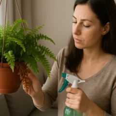 Samambaia com folhas queimadas Veja o que está errado na rega e como recuperar rapidamente