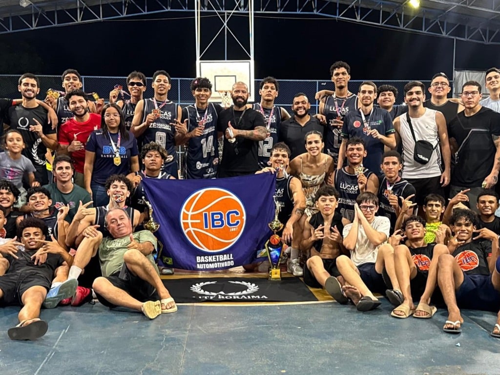 IBC conquista título roraimense Sub-23. (Foto: Reprodução/Instagram/@ibcbvb)