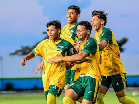 Monte Roraima estreia com vitória no Roraimense Sub-15. (Foto: Reprodução/Instagram/@bs_oficialrr)