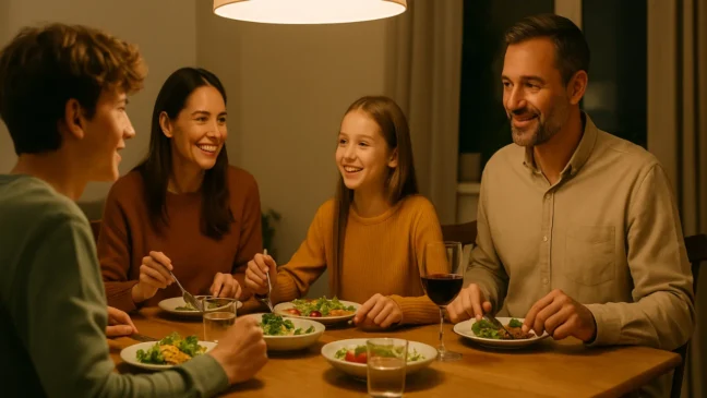 Veja por que a posição da mesa de jantar interfere na energia familiar
