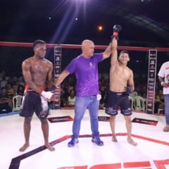 Lutador roraimense estreia com vitória em campeonato de MMA. (Foto: ASCOM/Nobre Team)