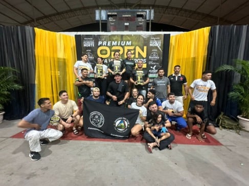 Equipe de jiu-jitsu garante primeiro lugar em etapa de torneio em Boa Vista. (Foto: Divulgação)