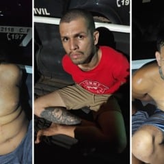 O trio foi beneficiado com a saída temporária de Dia das Crianças (Foto: Divulgação) 