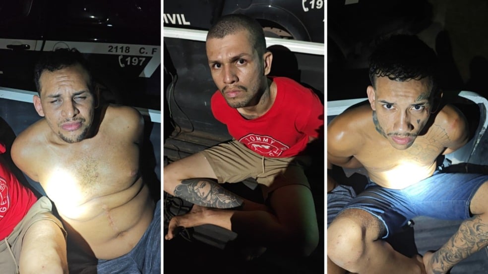 O trio foi beneficiado com a saída temporária de Dia das Crianças (Foto: Divulgação) 