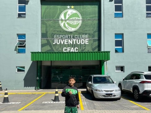 João Miguel fará parte da categoria de base do Juventude. (Foto: Divulgação)
