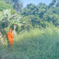 As partes foram localizadas em uma área de difícil acesso, situada a cerca de 100 metros dos fundos do imóvel onde as primeiras partes haviam sido encontradas (Foto: ASCOM/PCRR)