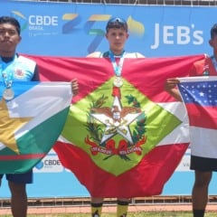 Roraima conquista mais três medalhas no atletismo no Jogos Escolares Brasileiro 2025. (Foto: Divulgação)