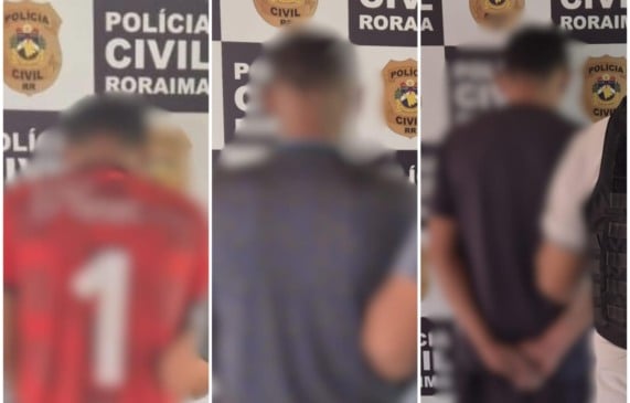 A prisão foi efetuada pela Polinter (Foto: ASCOM/PCRR) 