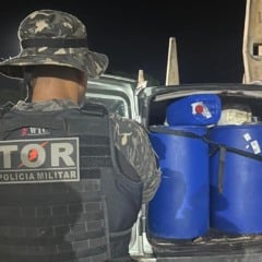 Apreensão foi efetuada por policiais do TOR (Foto: Divulgação) 