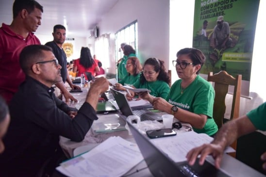 No total, foram cerca de 500 atendimentos (Foto: Ascom/Incra) 