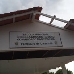 Escola Municipal Indígena Amooko Roseno. (Foto: Divulgação).