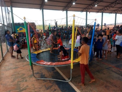 Programação contou com competições esportivas, gincanas e desfiles (Foto: Divulgação) 