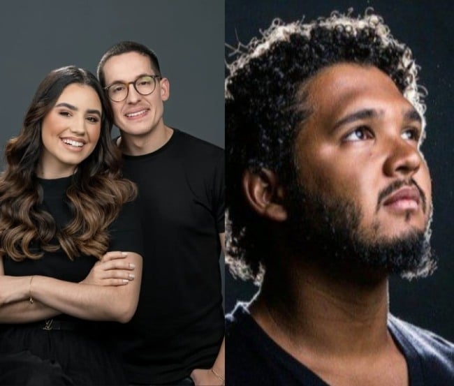 Dupla Jefferson e Suellen e Israel Salazar serão as atrações deste sábado, 25 (Foto: Divulgação) 