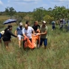 No momento do socorro, vítima apresentava sinais vitais fracos. (Foto: Reprodução)