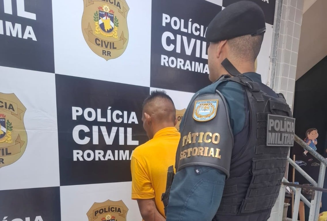 Prisão foi efetuada por policiais do Tático Setorial (Foto: Divulgação) 