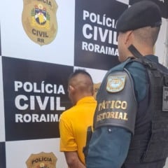 Prisão foi efetuada por policiais do Tático Setorial (Foto: Divulgação) 