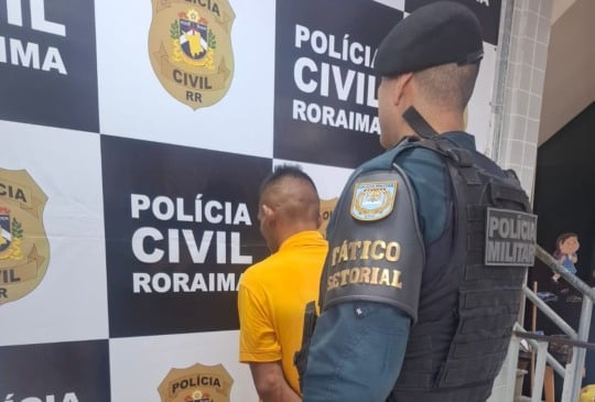 Prisão foi efetuada por policiais do Tático Setorial (Foto: Divulgação) 