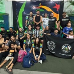 Equipe garante primeira colocação geral na Copa Mais Vida de Jiu-jitsu. (Foto: ASCOM/Roraima Top Team)