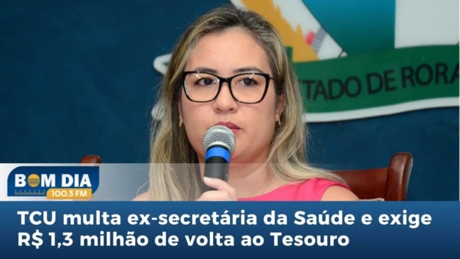 TCU multa ex-secretária da Saúde e exige R$ 1,3 milhão de volta ao Tesouro TCU multa ex-secretária da Saúde e exige R$ 1,3 milhão de volta ao Tesouro