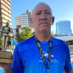 Antônio da Silva disputará cinco provas na competição. (Foto: ASCOM/Aquática Marinho)