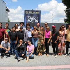 Artistas selecionados para o festival de música Canto Forte