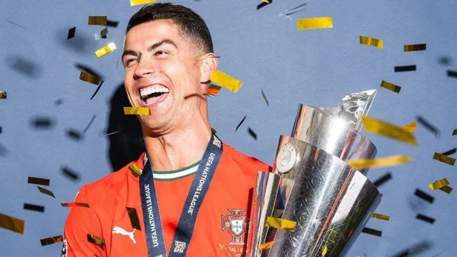 CR7 lidera a lista dos jogadores de futebol mais bem pagos de 2025. (Foto: Divulgação/Al-Nassr)