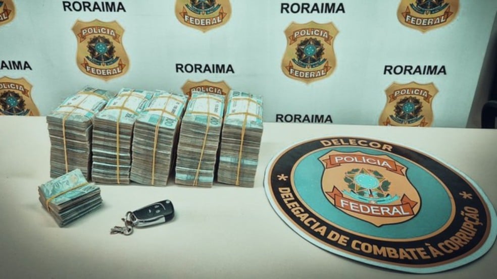 Montante de R$ 510 mil em espécie apreendido pela PF
