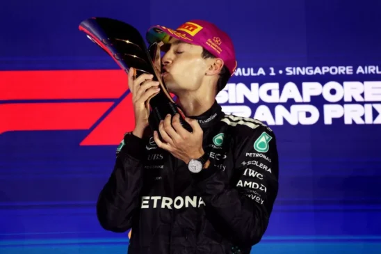 Russell conquista segunda vitória na temporada. (Foto: Andy Hone/ LAT Images via Getty Images)