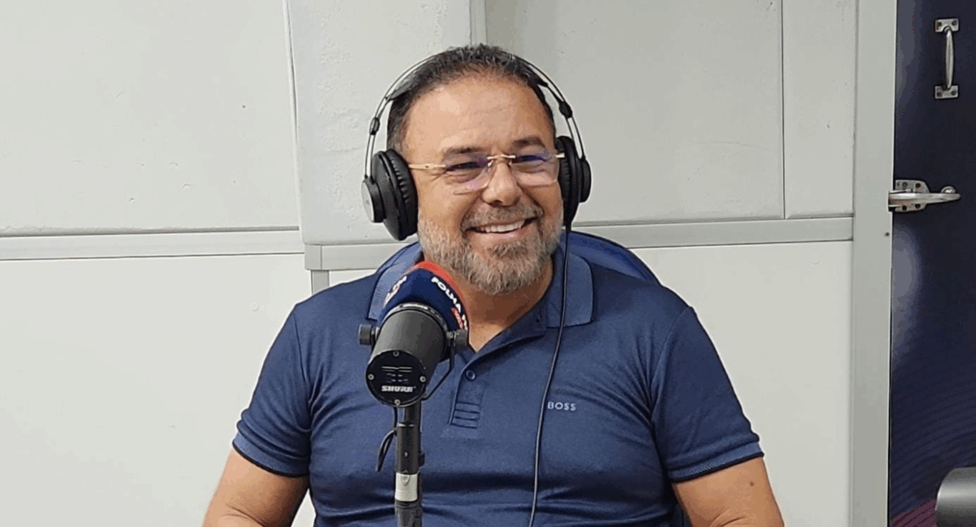 Edgilson Santos, vice-presidente do Sinduscon-RR, falou sobre o Censo Imobiliário. Foto: Estúdio/Folha FM
