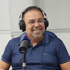 Edgilson Santos, vice-presidente do Sinduscon-RR, falou sobre o Censo Imobiliário. Foto: Estúdio/Folha FM