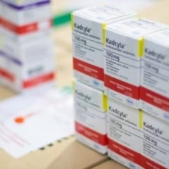 O Trastuzumabe Entansina é indicado para mulheres que ainda apresentam sinais da doença após a quimioterapia inicial, geralmente em casos de câncer de mama HER2- positivo em estágio III. (Foto: Reprodução/Internet)
