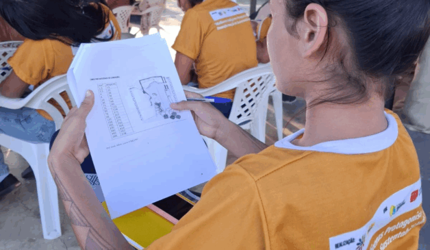 A formação é voltada exclusivamente para mulheres indígenas e tem como objetivo capacitá-las na instalação de um sistema de bombeamento de água movido a energia solar. (Foto: Divulgação)