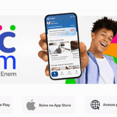 o “MEC Enem” oferece simulados cronometrados com questões de edições anteriores do Enem.(Foto: Reprodução/MEC)