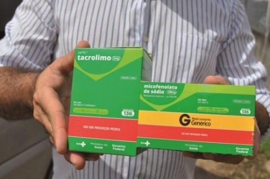 O Micofenolato 360mg é essencial para o tratamento de pessoas que receberam transplante de órgãos como rim, fígado e coração. (Foto: Arquivo/FolhaBV)