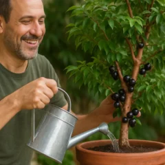 jabuticaba em vaso