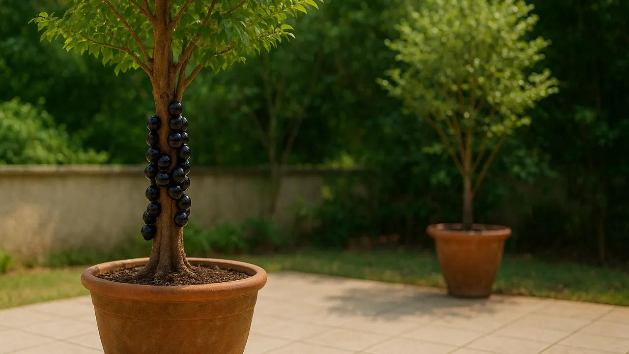 jabuticaba em vaso
