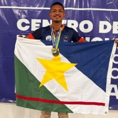 Unico do Norte no Campeonato Brasileiro de Parataekwondo; Maziel Oliveira, aluno da UERR