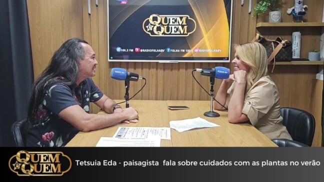 Tetsuia Eda - paisagista fala sobre cuidados com as plantas no verão