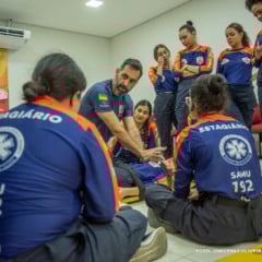 As atividades ocorrerão sob supervisão direta de preceptores do SAMU BV, e docentes da UERR, garantindo que os estudantes sigam os protocolos assistenciais e de segurança. (Foto: Jonathas Oliveira-PMBV/SEMUC) As atividades ocorrerão sob supervisão direta de preceptores do SAMU BV, e docentes da UERR, garantindo que os estudantes sigam os protocolos assistenciais e de segurança. (Foto: Jonathas Oliveira-PMBV/SEMUC)