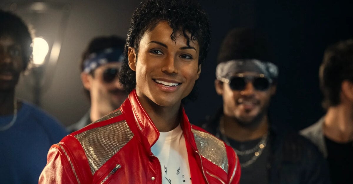 Jaafar Jackson interpreta seu tio Michael Jackson (Foto: Divulgação) Jaafar Jackson interpreta seu tio Michael Jackson (Foto: Divulgação)