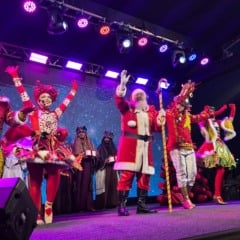 Chegada do Papai Noel abre programação natalina em shopping de Boa Vista