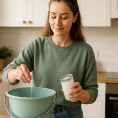 1 pitada disso no balde de limpeza já muda o cheiro e a vibração da casa