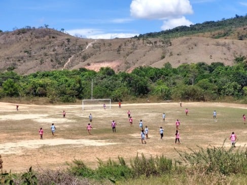 Campeonato indÃgena em Uiramutã (Foto: Divulgação) Campeonato indÃgena em Uiramutã (Foto: Divulgação)