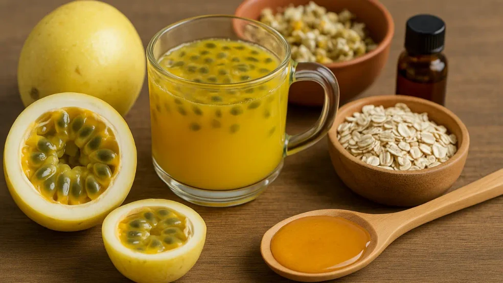 3 combinações com maracujá que acalmam a mente e melhoram o sono