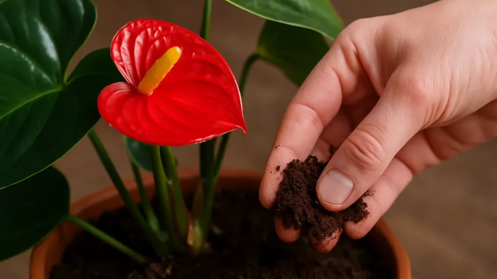 4 razões para aplicar borra de café no seu antúrio 4 razões para aplicar borra de café no seu antúrio