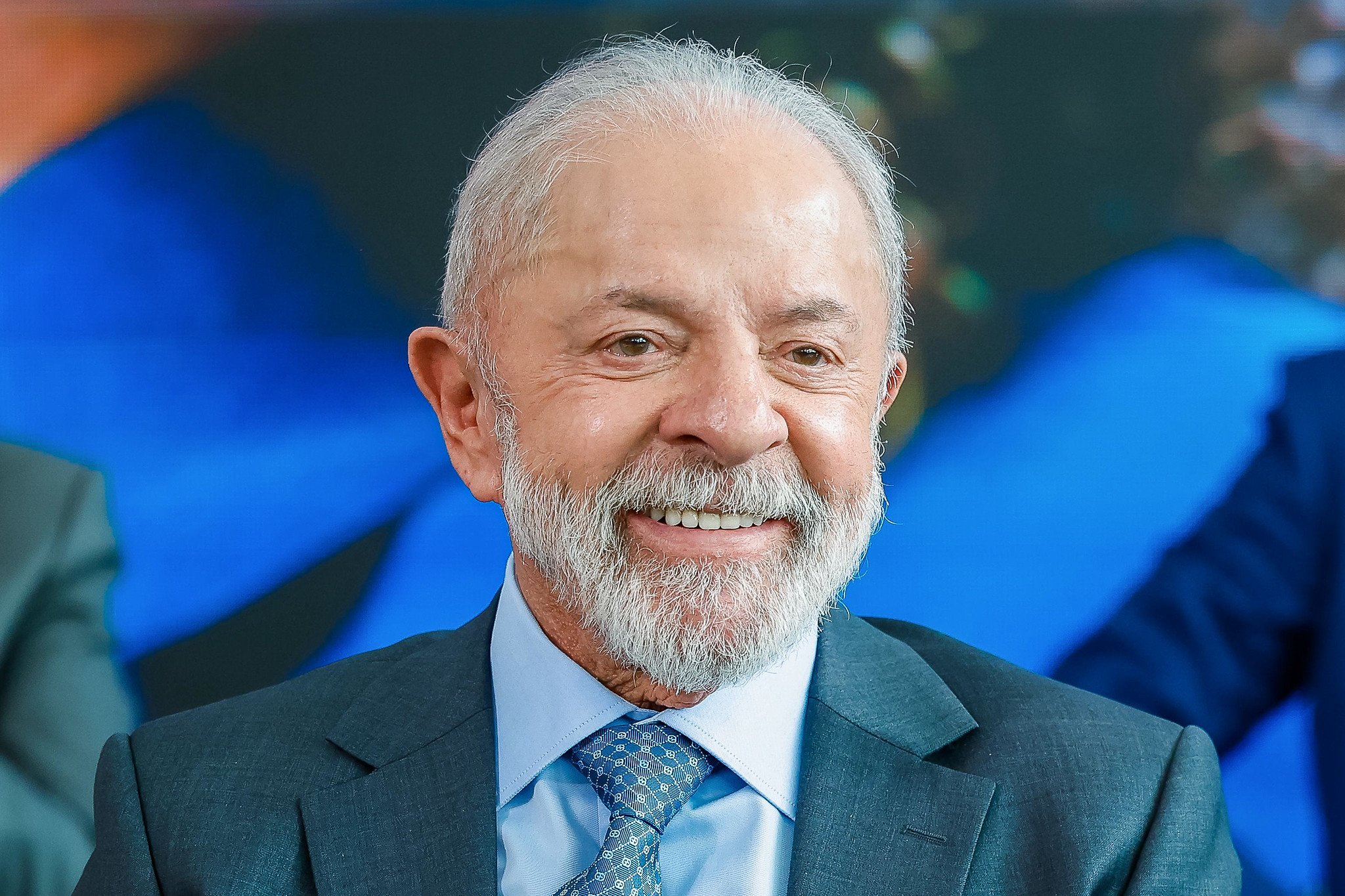 O presidente Luiz Inácio Lula da Silva durante a sanção da lei que isenta imposto de renda para quem recebe até R$ 5 mil