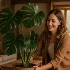 6 plantas tropicais para vasos grandes que deixam a decoração rústica mais vibrante e acolhedora