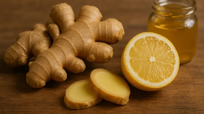 A mistura caseira com gengibre e limão que ajuda a fortalecer o sistema imunológico sem complicações