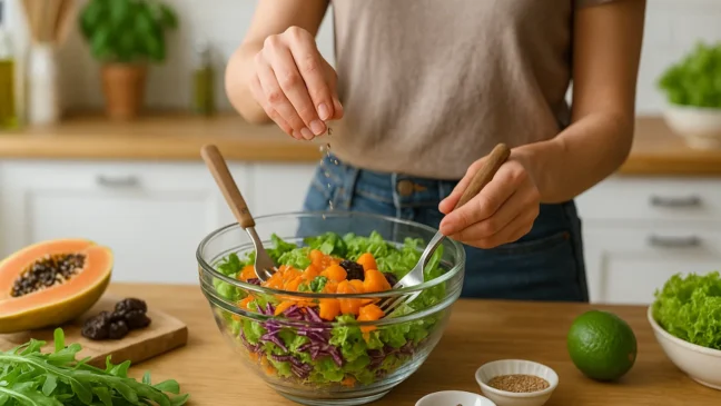 A salada perfeita para quem sofre com prisão de ventre e quer resultado rápido